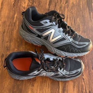 New Balance 510 v3, Black and Gray Athletic Shoes